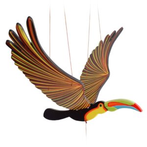 mobile bois artisanal toucan
