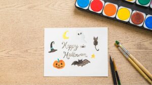 atelier arts plastiques halloween