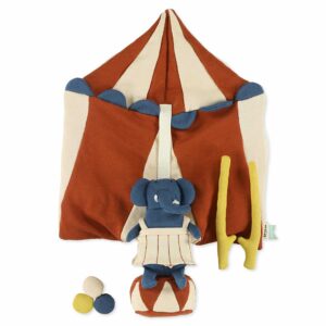Puppet World Circus, Cirque, Petite valise d'activité marionnettes ElephantTrixie