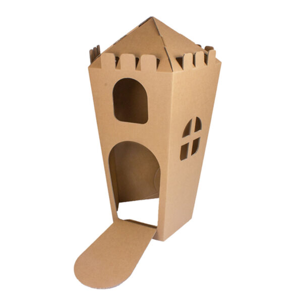 Cabane Chateau en carton eco responsable KarTent Play Café 2