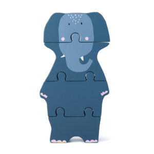 Puzzle Bois Mrs Elephant Trixie Play Café