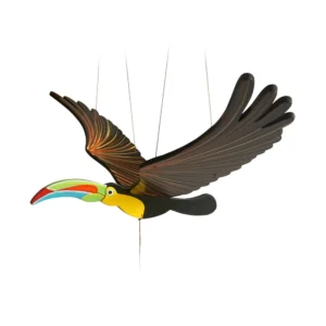 Mobile artisanal en bois – Toucan Play Café