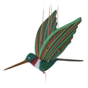 Mobile artisanal en bois – Colibri Play Café